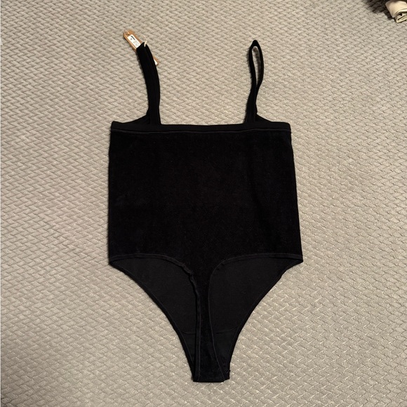 SKIMS Soft Terry Lounge Bodysuit NWT XXS/XS - Picture 3 of 7